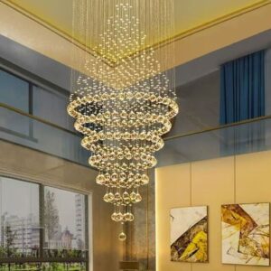 Crystal Raindrop Chandelier