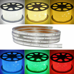 SMD5050 Flexible LED Light Strip Waterproof Home Party Sign Décor Lighting - 110V