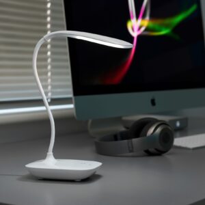 Wireless Cordless Rechargeable Flexible LED Desk Reading Lamp Light