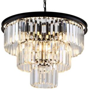Black Crystal  Chandelier