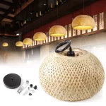 Natural Bamboo Lampshade
