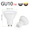 LED Bulbs Cool White Warm White 38°120° Spot Light Bulb GU10 - 5W/7W, 220V