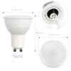 LED Bulbs Cool White Warm White 38°120° Spot Light Bulb GU10 - 5W/7W, 220V - Image 2