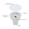 LED Bulbs Cool White Warm White 38°120° Spot Light Bulb GU10 - 5W/7W, 220V - Image 3