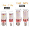 E27 E14 LED Bulb Cool White Warm White Lighting Vintage Corn Bulbs - 6W/12W, 240V - Image 5