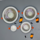 Glass Recessed LED Panel Downlight - Thumbnail Image 5