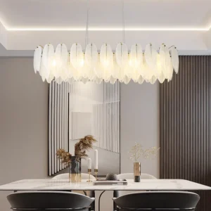 Feather Design  Chandelier