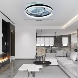 Modern Invisible Ceiling Fan Light