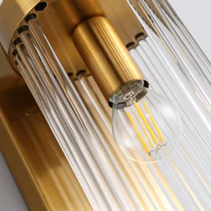 Gold Wall Lamp Glass - Wall Sconce - Image 9