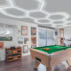 HEXAGONAL LED GARAGE LIGHTS HONEYCOMB DETAILING SHOWROOM OFFICE 5 grids 6500k