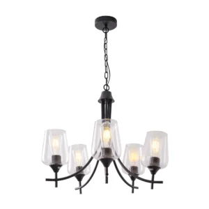 Clear. glass Lighting Chandelier