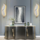 Modern white and gold feather LED wall lamp with sculpted resin design.