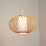 Bamboo lampshade