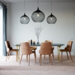 Matte Black Mesh Pendant Light Fixture