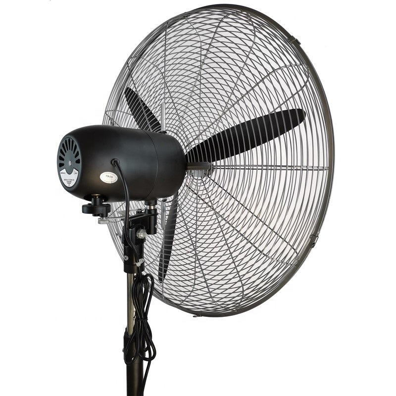 RR 30 Inch 250W Heavy Duty Industrial Pedestal Stand Fan - T45 - Image 2