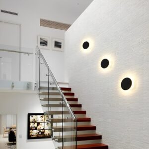 Indoor/Outdoor Moon Wall Lamp