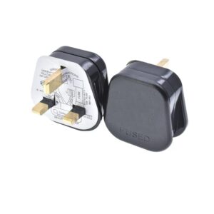 3 Pin Top Plug with Fuse
