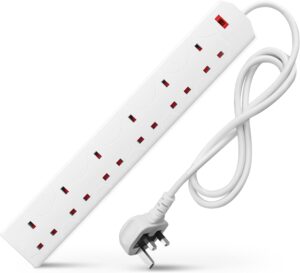 6 Gang Extension Socket