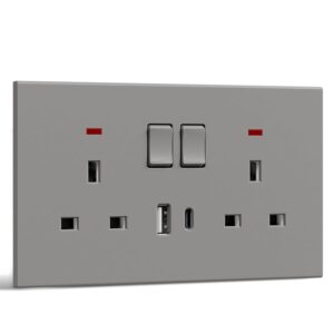 Switches & Sockets - Grey