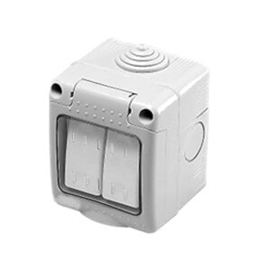 Weatherproof Outdoor Switched Socket