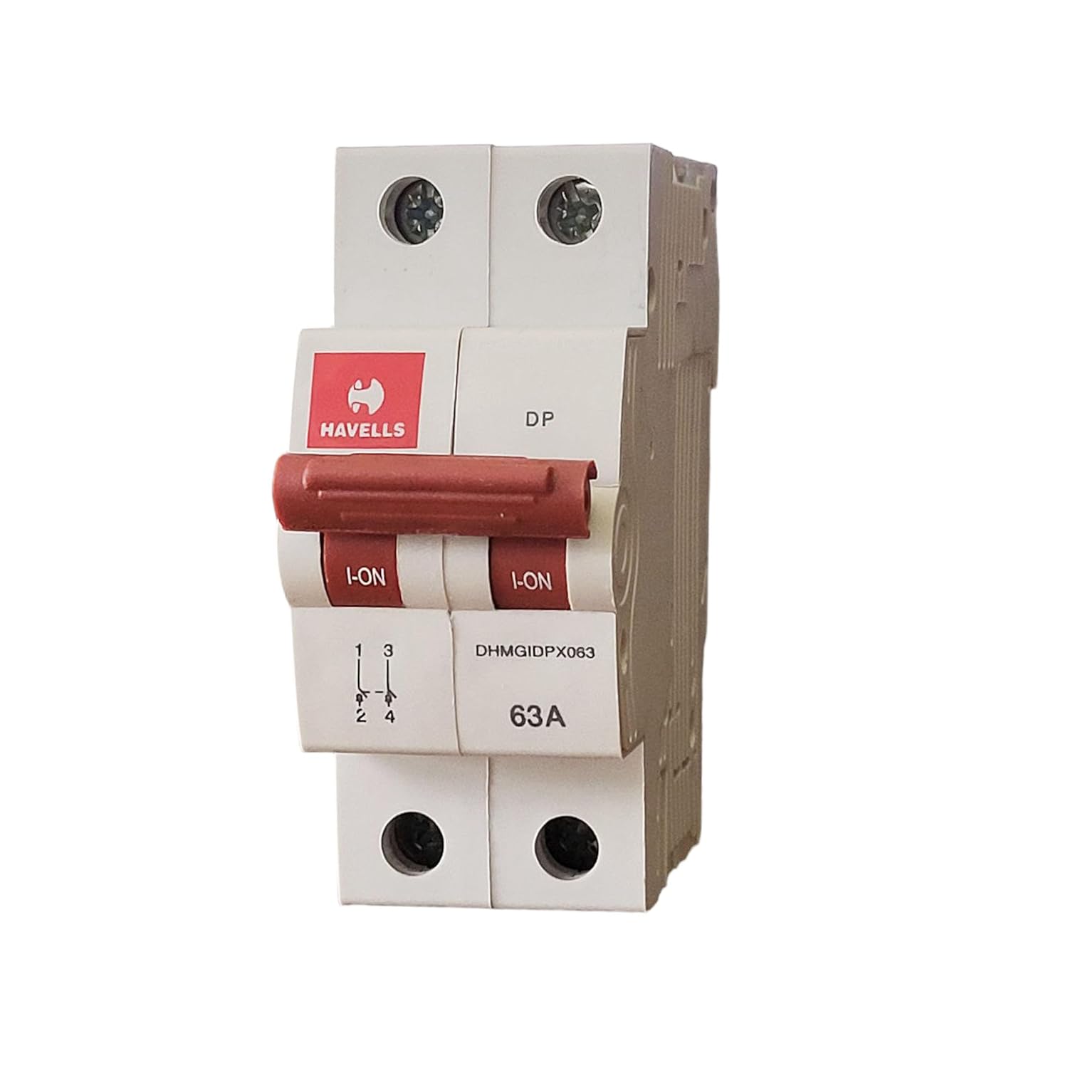 Miniature Circuit Breakers available in Single Pole (SP) and Double Pole (DP) configurations with multiple current ratings for electrical circuit protection.