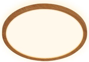 Modern Wood-Effect 18W LED Ceiling Light