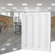 96W 60×60cm LED panel light with 6500K daylight white illumination and grill diffuser.