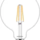 Philips Classic Clear 6W E27 dimmable LED bulb with 806 lumens and 2700K warm white light.