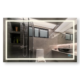 Smart LED Bathroom Mirror with Demister & Touch Control - Thumbnail Image 4
