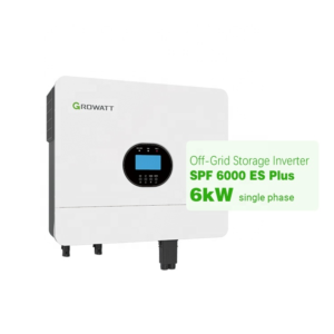 Growatt SPF 6000 ES Plus 6kW 48V Off-Grid Solar Inverter