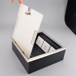 Industrial Stainless Steel Recessed Invisible Floor Socket Junction Box