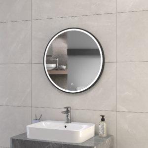 Round LED Mirror with Touch Control & Adjustable Colour Temperature