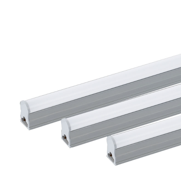Integrated T5 LED tube light available in 2FT 9W and 4FT 18W with 3000K warm white and 6500K white