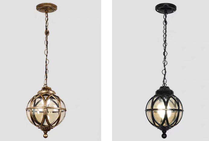 American Outdoor Hanging Lantern – Waterproof & Rust-Resistant Garden Pendant Light - Image 4