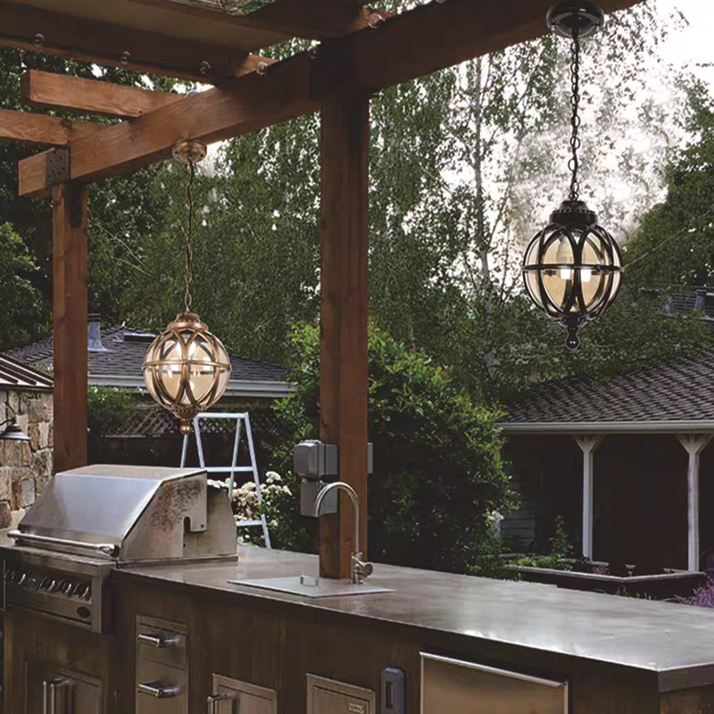 American Outdoor Hanging Lantern – Waterproof & Rust-Resistant Garden Pendant Light - Image 3