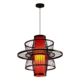 Modern Bamboo Weave Rattan Pendant Light - Thumbnail Image 3