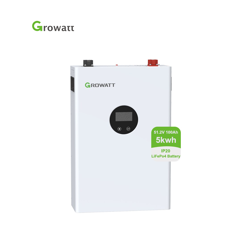 Growatt HOPE 5.0L-B1 5kWh 51.2V 100Ah Wall-Mounted LiFePO4 Battery - Image 4