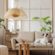 Handcrafted Bamboo Pendant Light Fixture - Thumbnail Image 2
