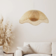 Handcrafted Bamboo Pendant Light Fixture - Thumbnail Image 4