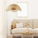 Handcrafted Bamboo Pendant Light Fixture - Thumbnail Image 3