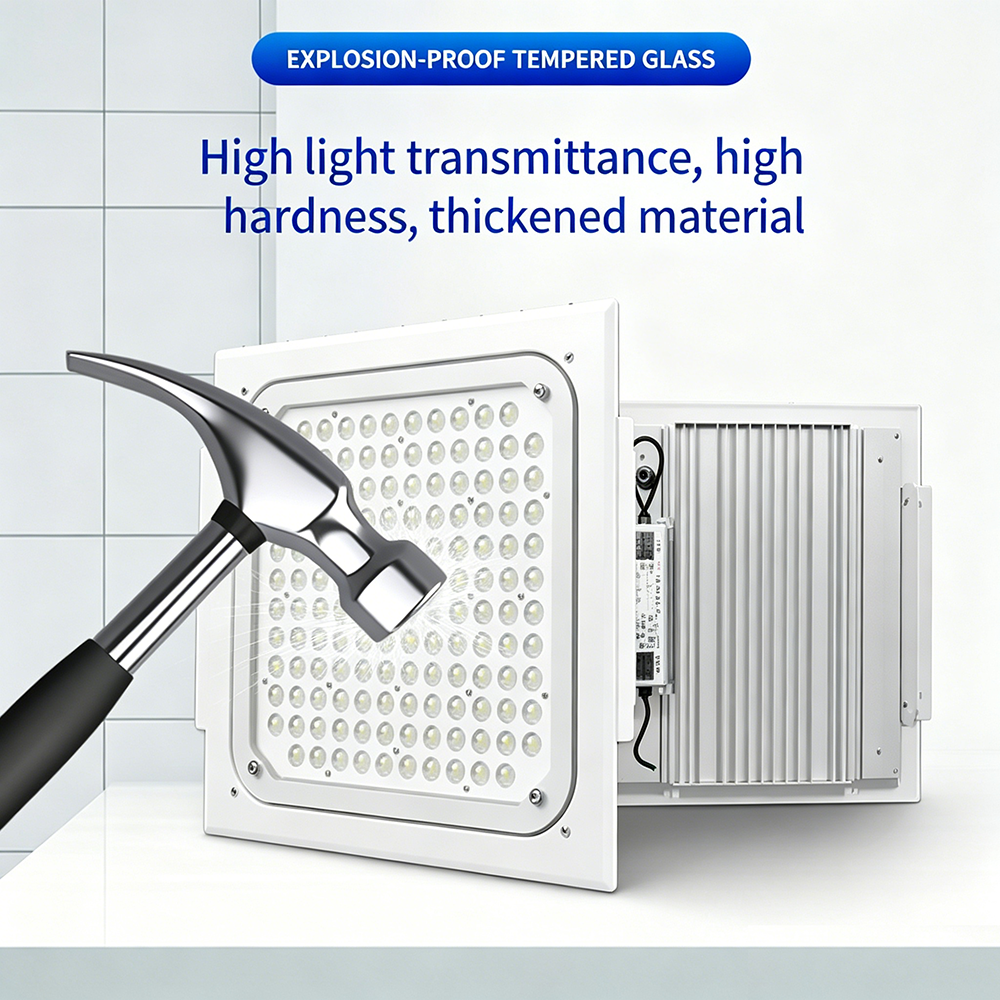 High-Brightness LED Canopy Light 120W IP65 –  Gas Station Lighting - Image 2
