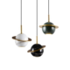 Planet Marble Glass Ball Pendant Light – Modern Decorative Hanging Light - Thumbnail Image 2
