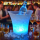 Philips rechargeable LED ice bucket with multi-colour lighting for champagne and wine