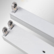 T8 tube batten fitting available in 2FT and 4FT single and double tube configurations