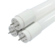 T8 glass LED tube light with G13 bi-pin base available in 2FT and 4FT sizes