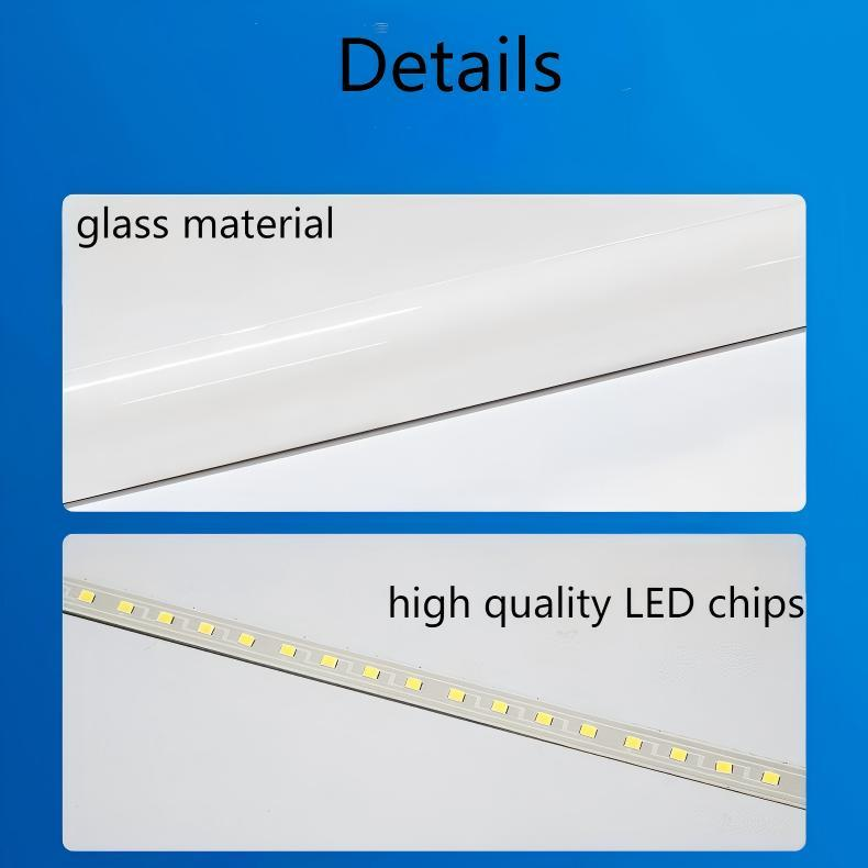 T8 Glass LED Tube Light – 2FT & 4FT | IP44 - Image 2